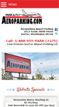 Mobile Screenshot of aeroparking.com